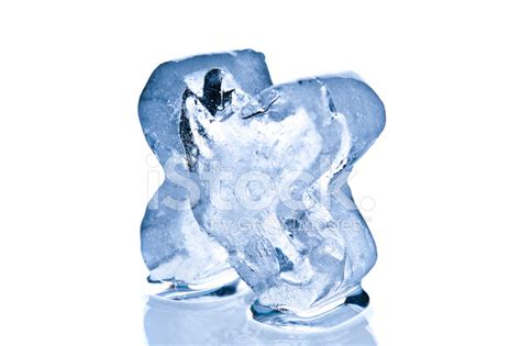 Blue Ice Block Closeup Stock Photo Royalty Free Freeimages