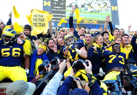 Michigan Student Sections In College Football Espn