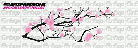 Cherry Blossom Custom Vehicle Livery Graphics Grafixpressions