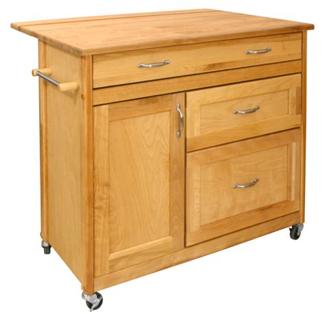 I wanted to find out more about the kitchen island designs and what you should consider if these days kitchen islands can have an amazing range of features built right into them. Catskill Craftsmen Mid-Sized Drawer Island Model 1521