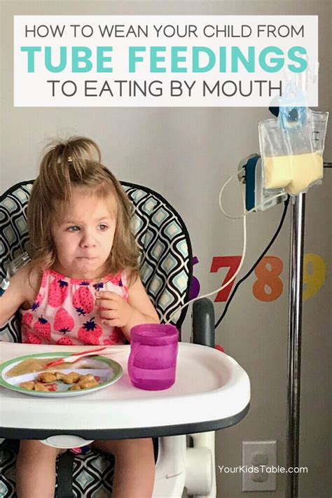 How To Wean Your Child From Tube Feedings To Eating By Mouth Artofit