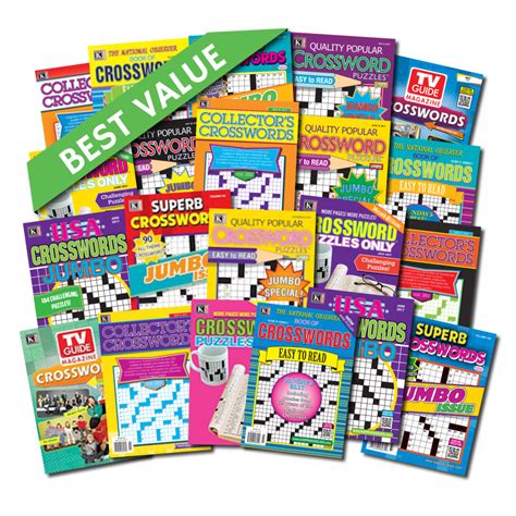 21 Crossword Magazines Kappa Puzzles