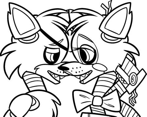 18 Cute Fnaf Circus Baby Coloring Pages