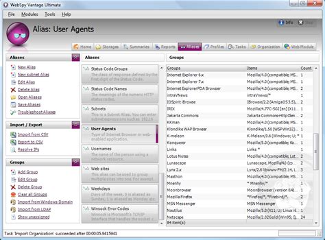 corporate solutions vantage aliases agents user
