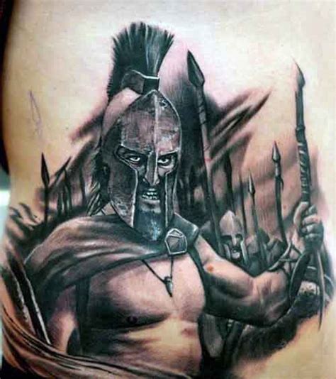 Татуировки рукава мир абстрактное вымышленные персонажи пирсинги. Real movie scene style detailed 300 Spartans tattoo ...