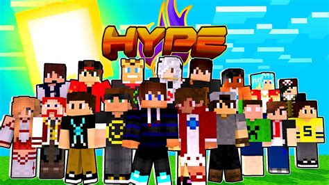 Minecraft Hype Nova SÉrie Com Youtubers 01 Youtube