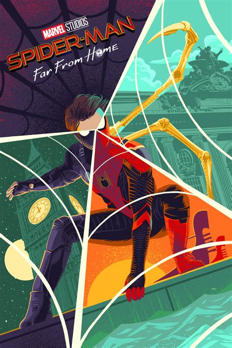 Download Marvel Spider Man Far From Home Art Wallpaper | Wallpapers.com