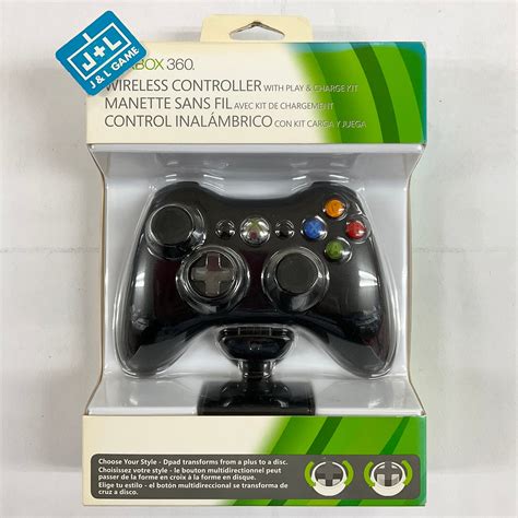 Microsoft Xbox 360 Wireless Controller With Transforming D Pad And Pla