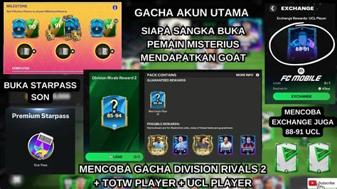 Open Pack Pemain Misterius Ovr Mendapatkan Goat Dan Coba Buka