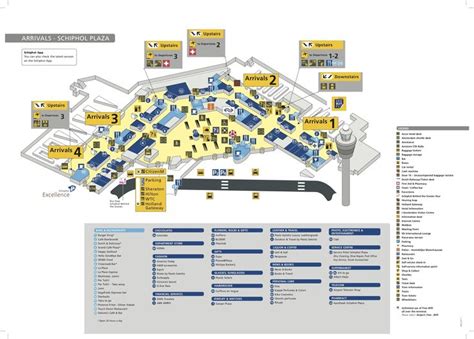Amsterdam Airport Schiphol Map Guide Maps Online Amsterdam Airport