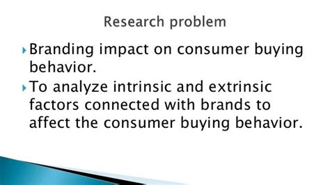 Impact Of Branding On Consumer Buying Behaviour