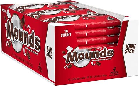 すべてご Mounds Dark Chocolate And Coconut Candy Valentines Day 175 Oz