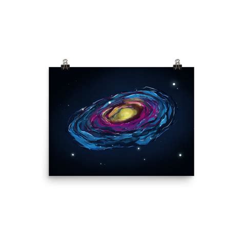 Andromeda Galaxy Poster Kids Learning Tube