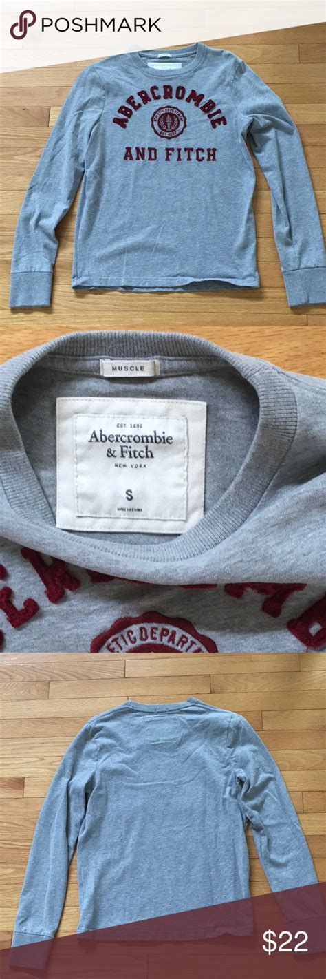 Abercrombie And Fitch Long Sleeve Muscle T Size S Long Sleeve Tshirt