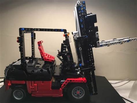 Lego Moc 3681 Lego Technic Custom Forklift Mk Ii Technic 2015