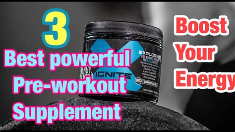 3 Insane Pre Workout Supplements Ii How To Select Best Pre Workout