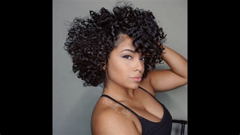 Braid And Curl Natural Hair Style Youtube