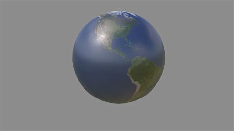 Artstation Free Earth Planet 3d Model All Format Resources