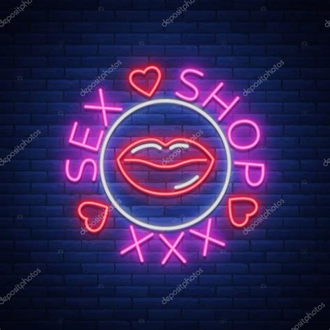 Logo De Sex Shop Embl Me Dans Le Style N On Effet N On Free Nude Porn Photos