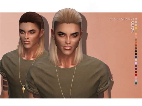 Nightcrawler Sims Nightcrawler Meliorn Sims 4 Hair Male Sims Hair