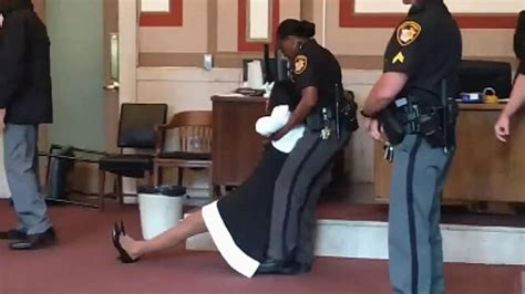 Former Democrat Judge Ordered To Jail Dragged Out Of Courtroom In