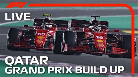 F1 Live Qatar Grand Prix Build Up Youtube