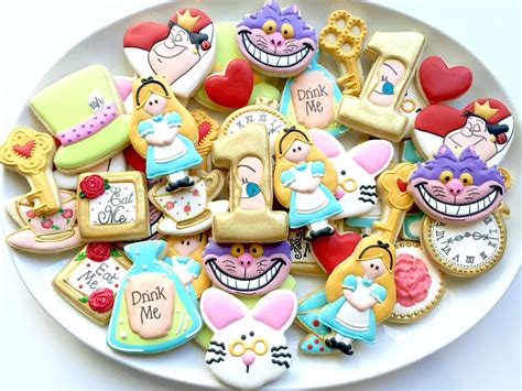 Alice In Wonderland Cookies From The Cookie Confectionery Temecula Ca