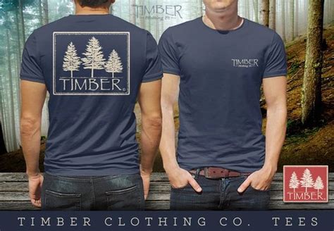 Pre Order Timber T Shirt Timber Clothing Co