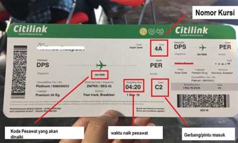 Cara Cetak Boarding Pass Pesawat Homecare