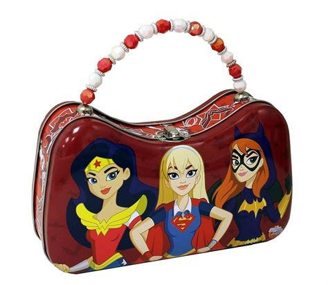 Party Favors Dc Superhero Girls Collectible Tin Box Girl Superhero Dc Super Hero Girls