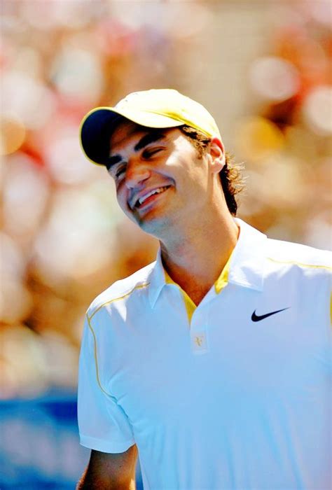 Roger Federer Cute Smile Roger Federer Tennis Players Rogers