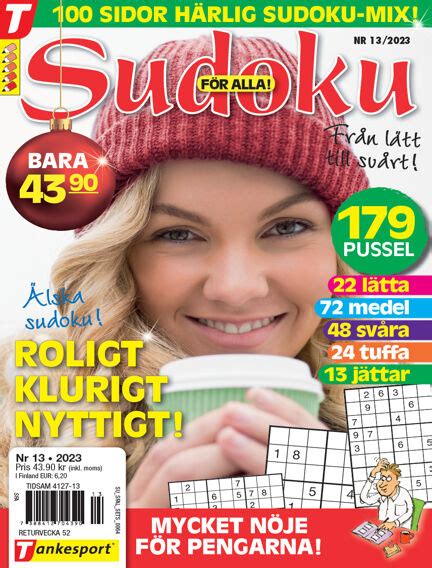 Läs tidningen Sudoku för alla med Readly Den ultimata prenumerationen för tidningar och