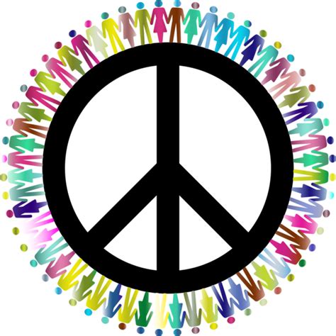 World Peace Day Text Peace Symbols Line Clipart World Peace Day