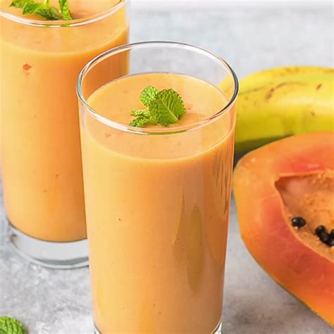 Healthy Turmeric Papaya Smoothie An Amazing Combination Of Flavors