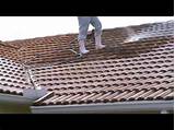 Pressure Cleaning Tile Roof