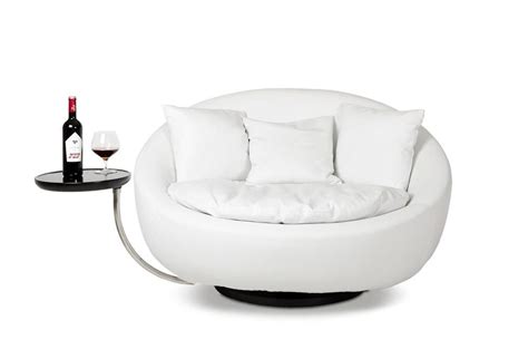 Curated by experts, powered by community. round swivel chairs white | White leather chair, Round ...