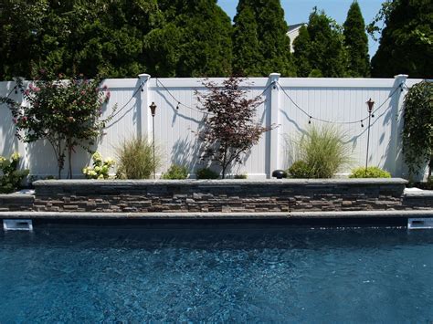 Waterfall Feature With Landscape Along The Back Fence All Designed And