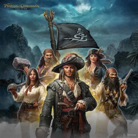 Pirates Of The Caribbean Tides Of War Пираты Карибского моря Приливы