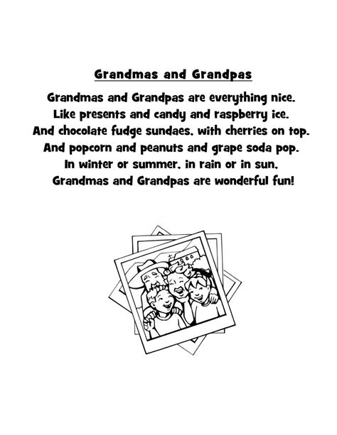 35 New Funny Poems About Grandparents Poems About Grandparents