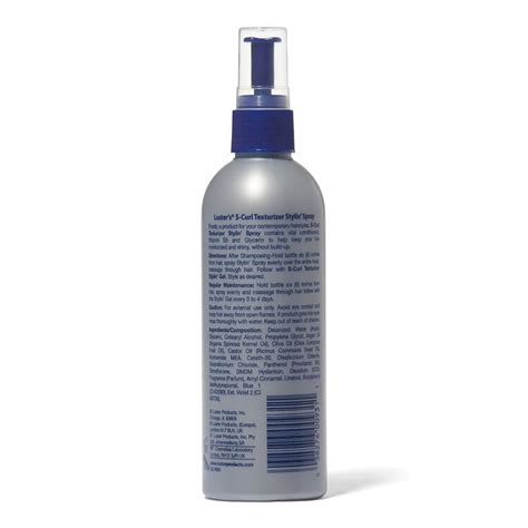 Luster S Curl Texturizer Stylin Spray Styling Products Textured