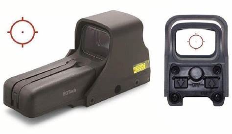 EOTECH MODEL 512 HOLOGRAPHIC WEAPON SIGHT - 512.A65 » Tenda Canada