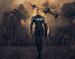 Chris Evans as Captain America Wallpaper, HD Movies 4K Wallpapers ...