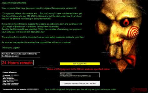Jigsaw Ransomware 4 6 Remove And Restore Your Data