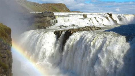 Gullfoss Golden Falls Mountaineers Of Iceland