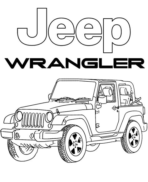 Jeep Pages To Print Coloring Pages