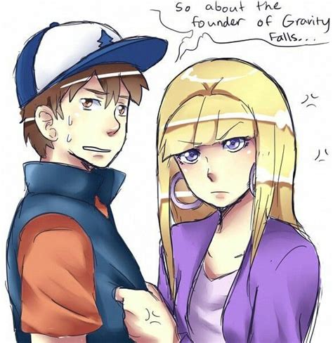 Pacifica And Dipper On Gravity Falls Fan Art 🎨 Fan Art Gravity Falls Art