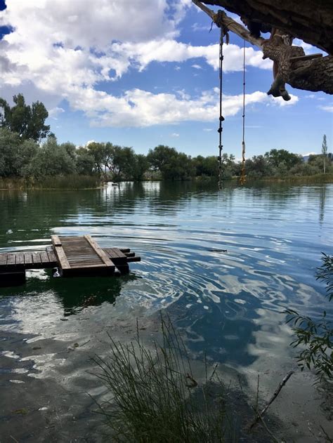 Mona Rope Swings In Utah Coolest Little Spot And So Fun Outdoors