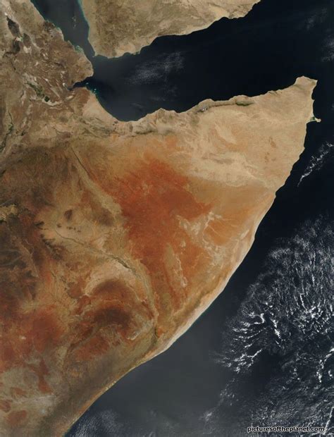 Satellite View Of The Horn Of Africa Africa Earth From Space Horn