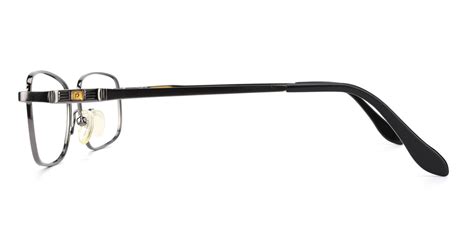 Michelly Rectangle Eyeglasses In Black Sllac