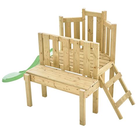 Tp Toys Forest Toddler Wooden Climbing Frame And Slide Tp Toys Cuckooland